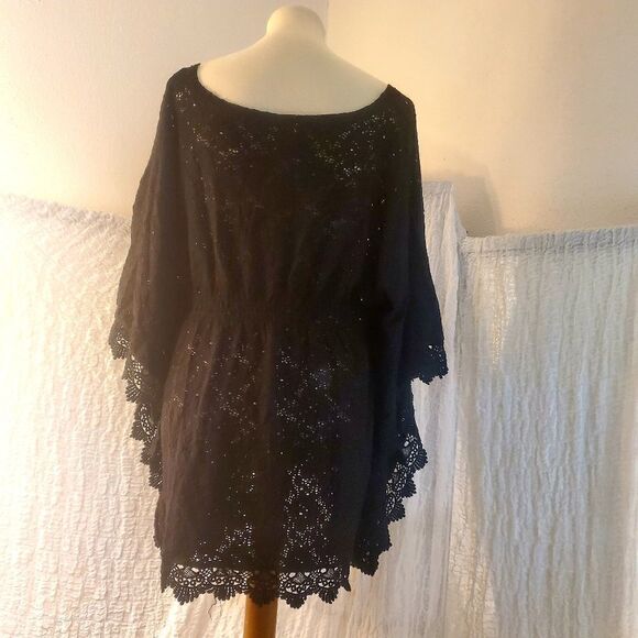 Passion Concept Black Swim Cover Up Size Large - Picture 5 of 9